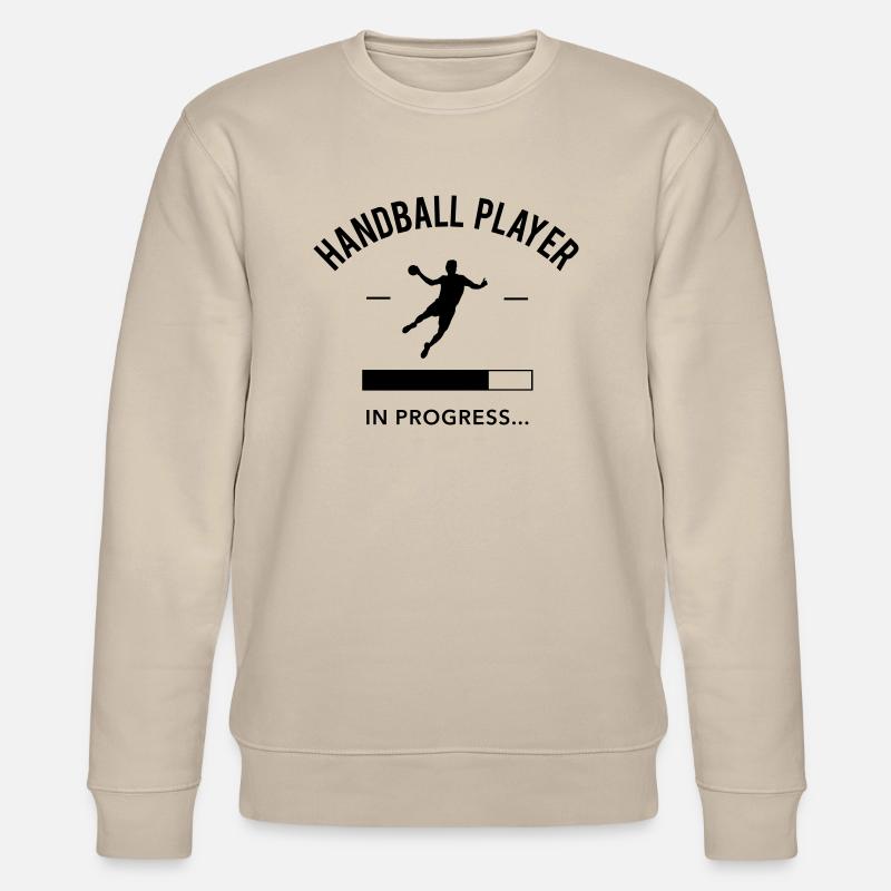 Handball player loading - Stanley/Stella CHANGER Unisex Organic Sweatshirt - beige