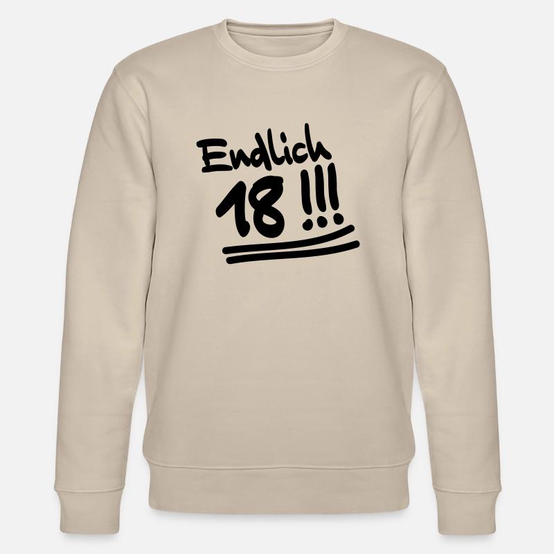endlich_18 - Sweat bio CHANGER Stanley/Stella Unisexe - beige
