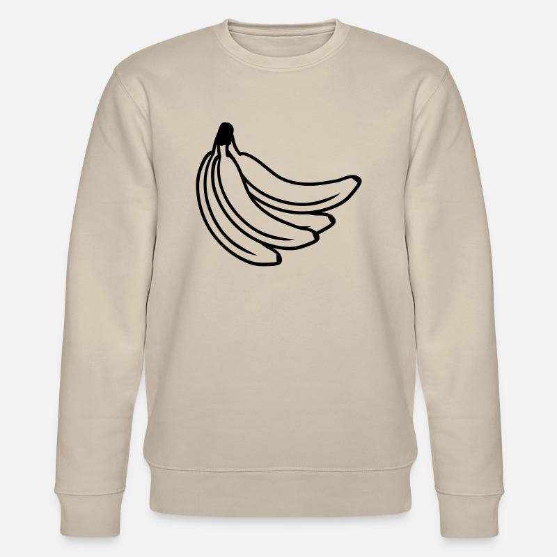 Bananas Bunch - Stanley/Stella Unisex Bio-Sweatshirt CHANGER - Beige