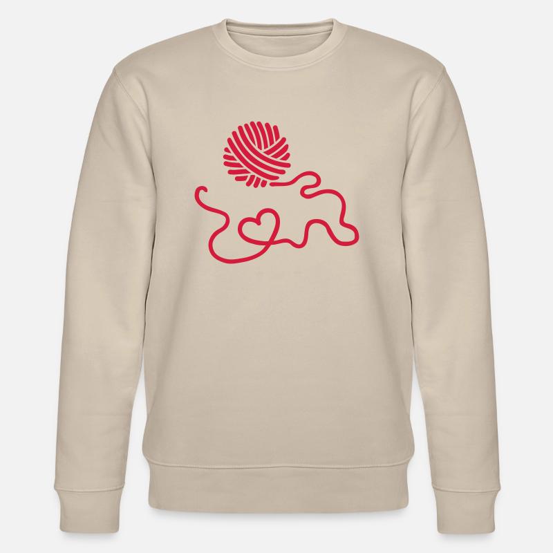 Wolle - Stanley/Stella Unisex Bio-Sweatshirt CHANGER  - Beige