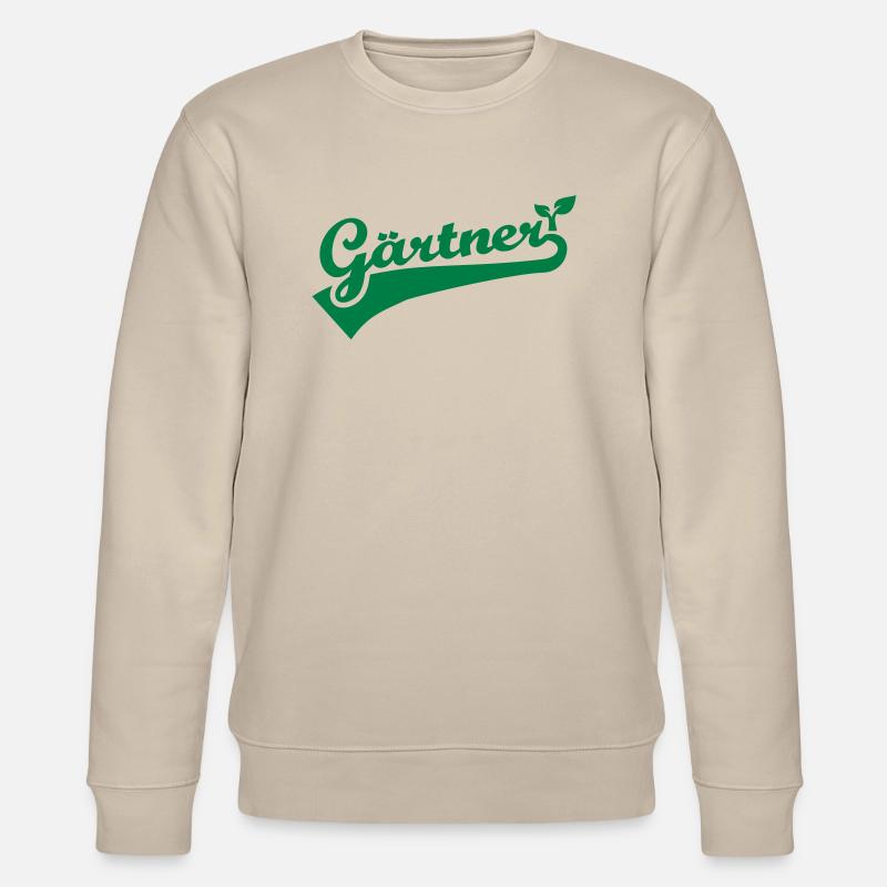 Gärtner - Stanley/Stella Unisex Bio-Sweatshirt CHANGER  - Beige