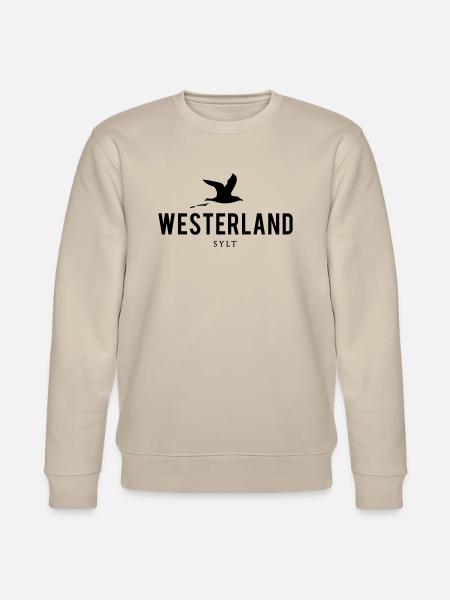 Möwe Westerland Sylt - Stanley/Stella Unisex Bio-Sweatshirt CHANGER  - Beige