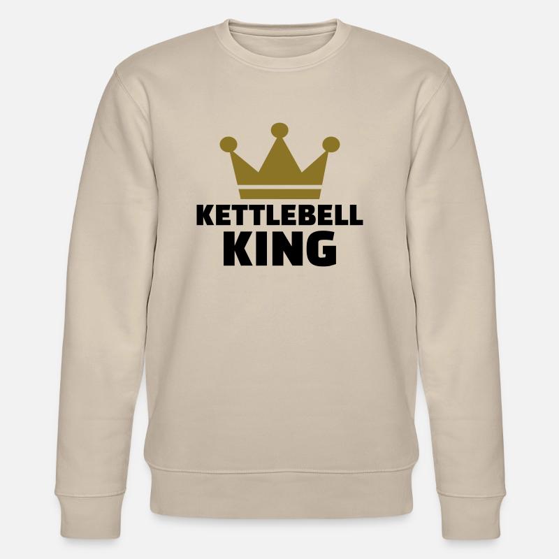 Kettlebell - Stanley/Stella Unisex Bio-Sweatshirt CHANGER - Beige