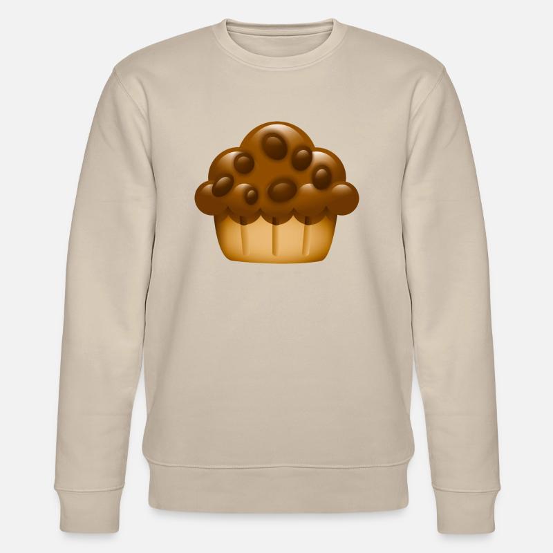 Smiley Muffin - Stanley/Stella Unisex Bio-Sweatshirt CHANGER  - Beige