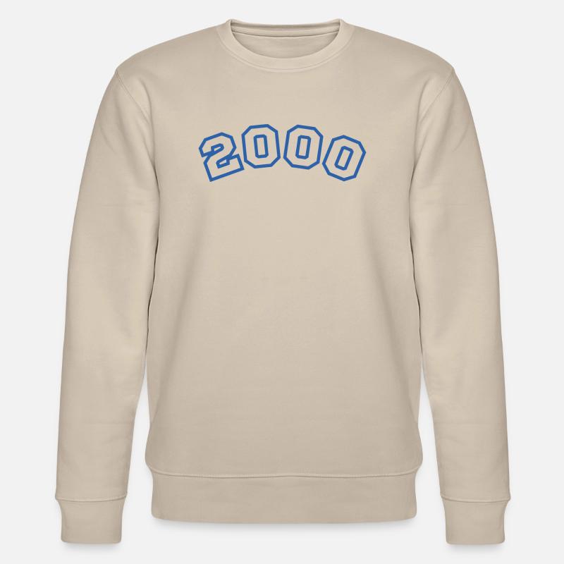2000 Sport Blau - Stanley/Stella Unisex Bio-Sweatshirt CHANGER  - Beige