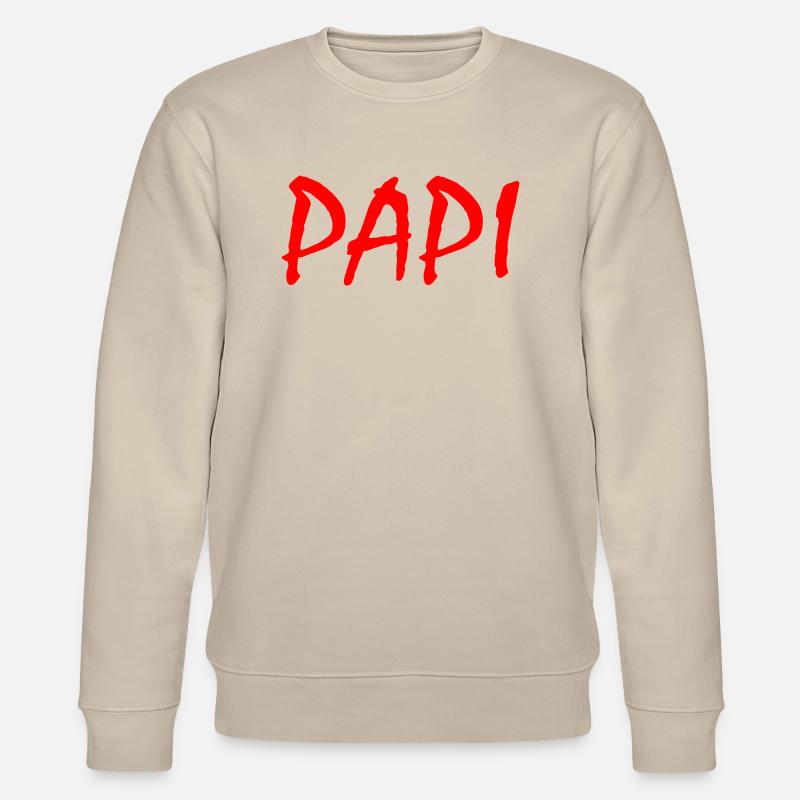 Papi - Stanley/Stella Unisex Bio-Sweatshirt CHANGER  - Beige