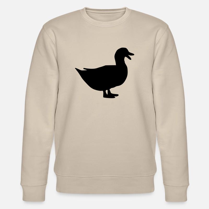 Duck - Stanley/Stella CHANGER Unisex Organic Sweatshirt - beige