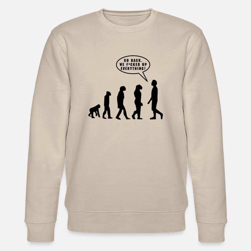 Evolution - Stanley/Stella Unisex Bio-Sweatshirt CHANGER  - Beige