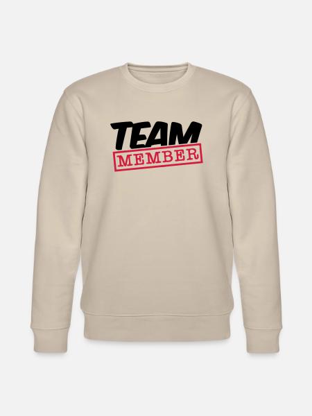 team_member_desn_ts2 - Stanley/Stella CHANGER Unisex Organic Sweatshirt - beige