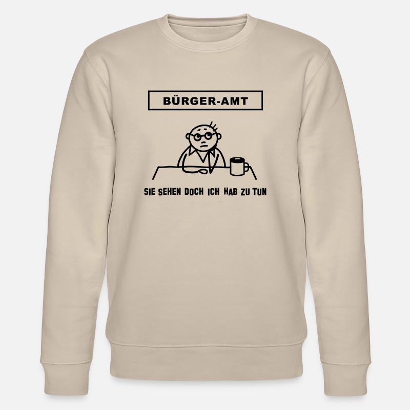 Citizen Office - je fais - Sweat bio CHANGER Stanley/Stella Unisexe - beige