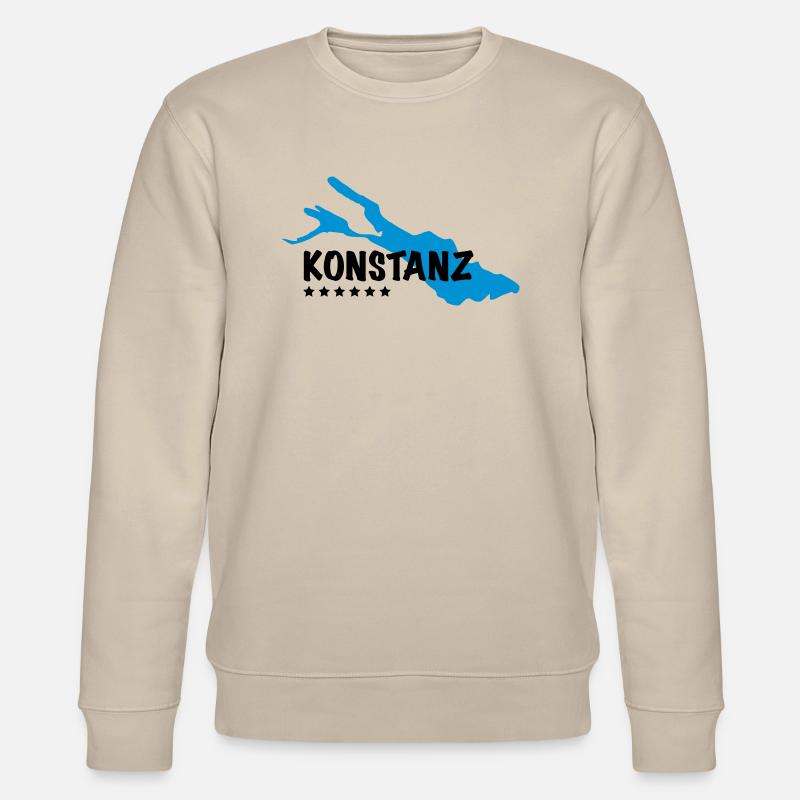Konstanz Bodensee - Stanley/Stella Unisex Bio-Sweatshirt CHANGER  - Beige