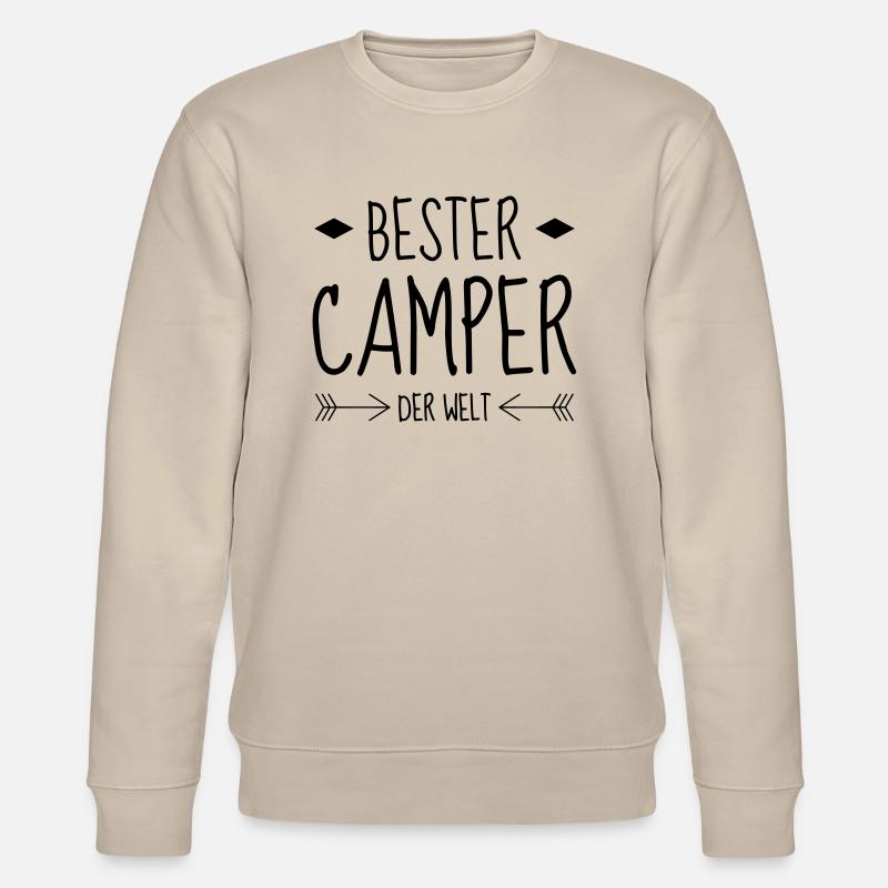 camping / campeur / campeuse / scout - Sweat bio CHANGER Stanley/Stella Unisexe - beige