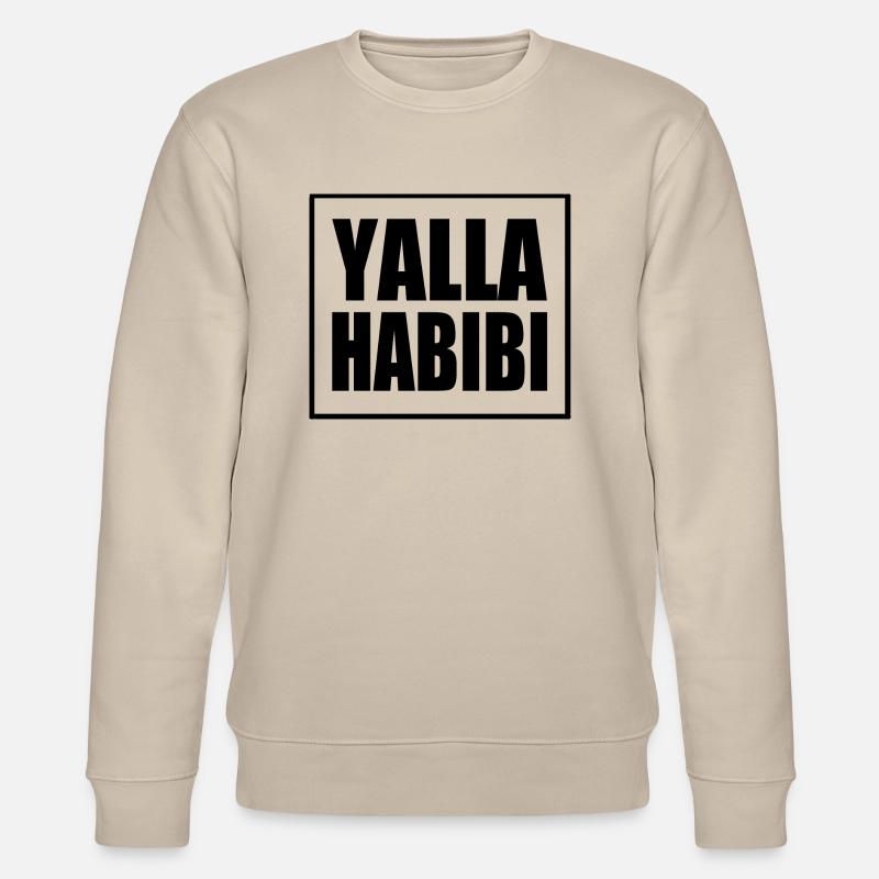 Yalla habibi - Sweat bio CHANGER Stanley/Stella Unisexe - beige