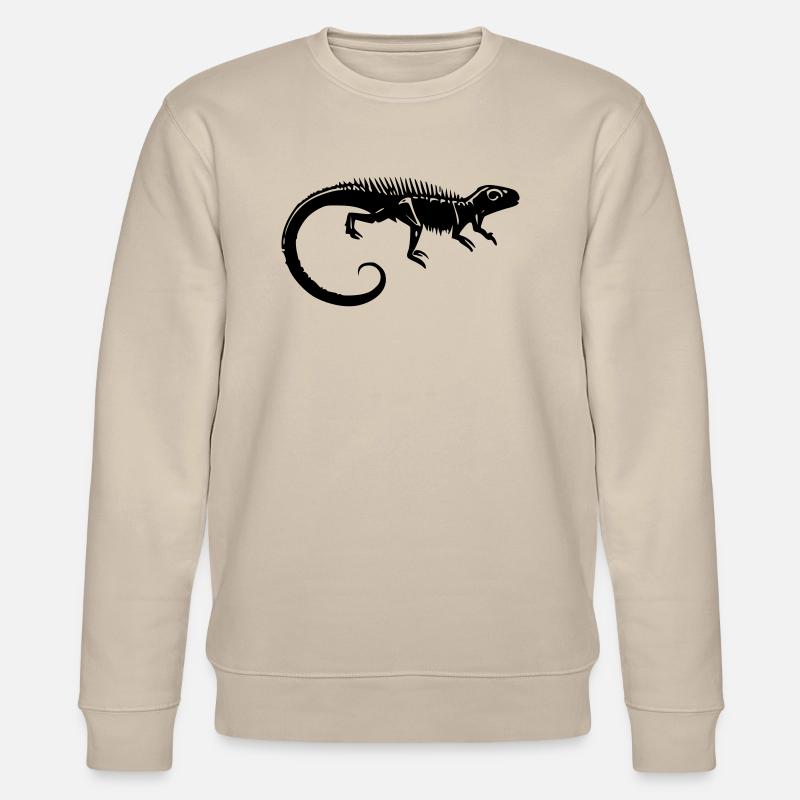 Dinosaurier-Fossil - Stanley/Stella Unisex Bio-Sweatshirt CHANGER  - Beige