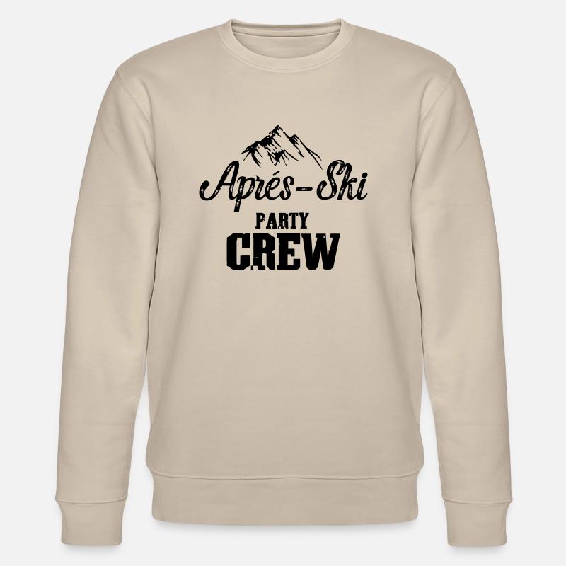 Équipe de fête après ski - Sweat bio CHANGER Stanley/Stella Unisexe - beige