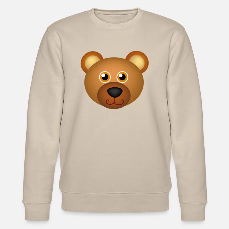 Bärchen - Stanley/Stella Unisex Bio-Sweatshirt CHANGER  - Beige
