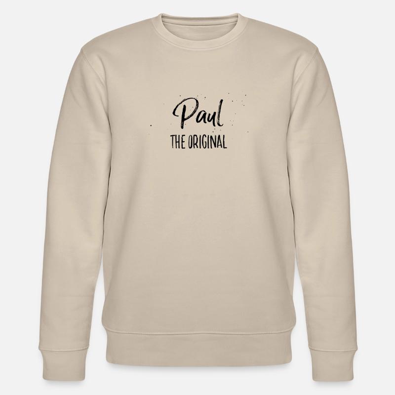Paul - Stanley/Stella Unisex Bio-Sweatshirt CHANGER  - Beige