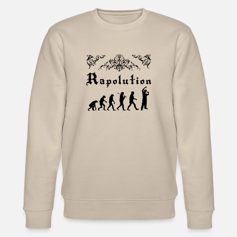 Rap Evolution - Sweat bio CHANGER Stanley/Stella Unisexe - beige