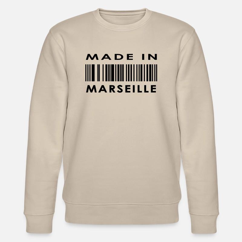 Marseille - Stanley/Stella Unisex Bio-Sweatshirt CHANGER  - Beige