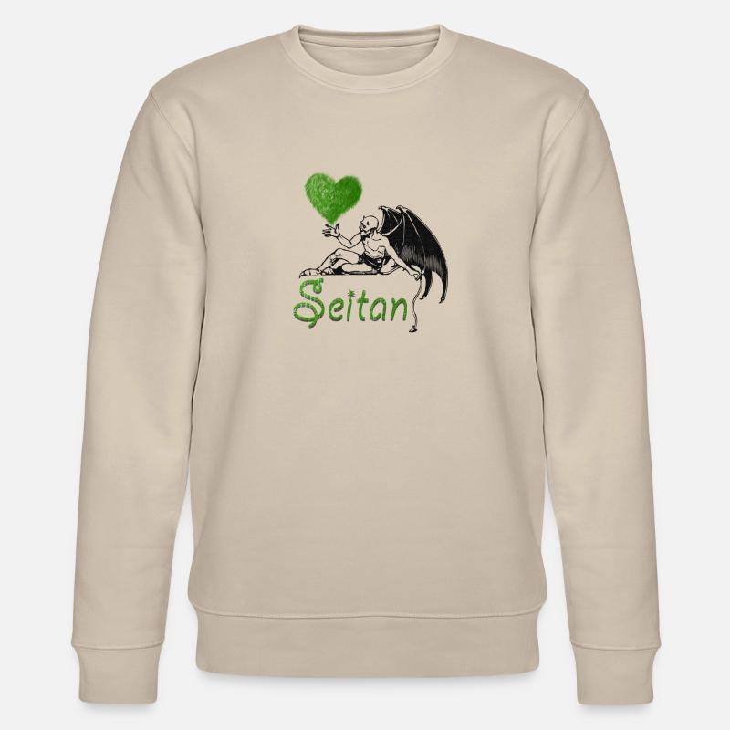 Seitan vert - Sweat bio CHANGER Stanley/Stella Unisexe - beige