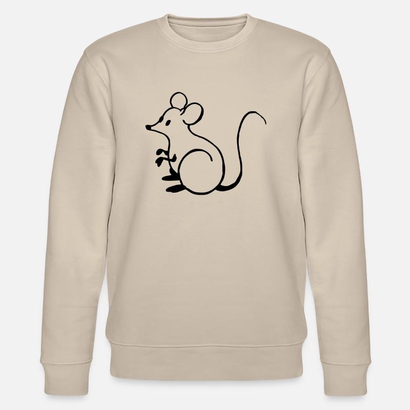 Souris - Sweat bio CHANGER Stanley/Stella Unisexe - beige