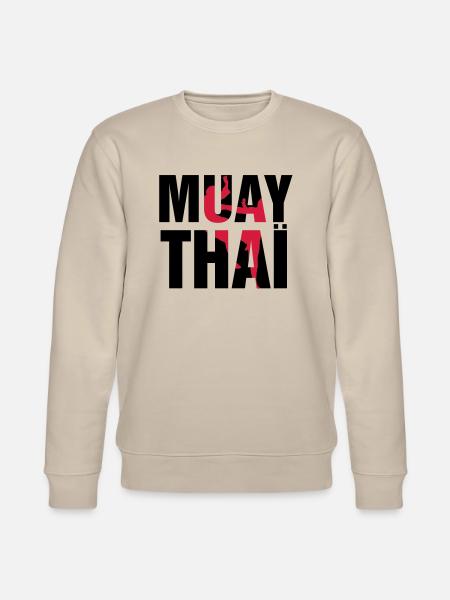 Muay Thaï ! - Stanley/Stella Unisex Bio-Sweatshirt CHANGER - Beige