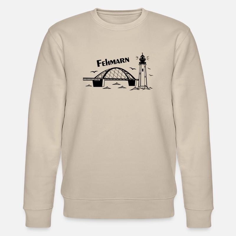 Fehmarn - Stanley/Stella Unisex Bio-Sweatshirt CHANGER  - Beige
