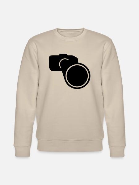 Camera / / digital camera / / SLR / / DSLR - Stanley/Stella CHANGER Unisex Organic Sweatshirt - beige