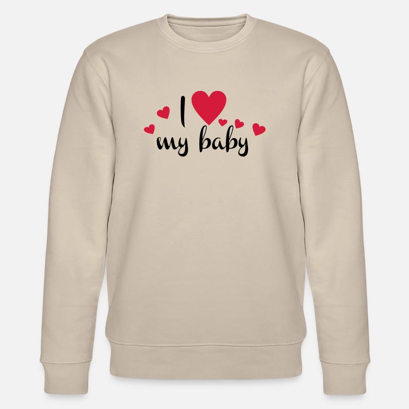 baby - Stanley/Stella Unisex Bio-Sweatshirt CHANGER  - Beige