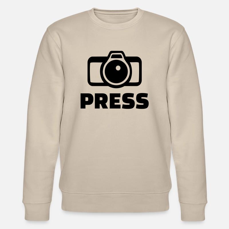 Press - Stanley/Stella CHANGER Unisex Organic Sweatshirt - beige