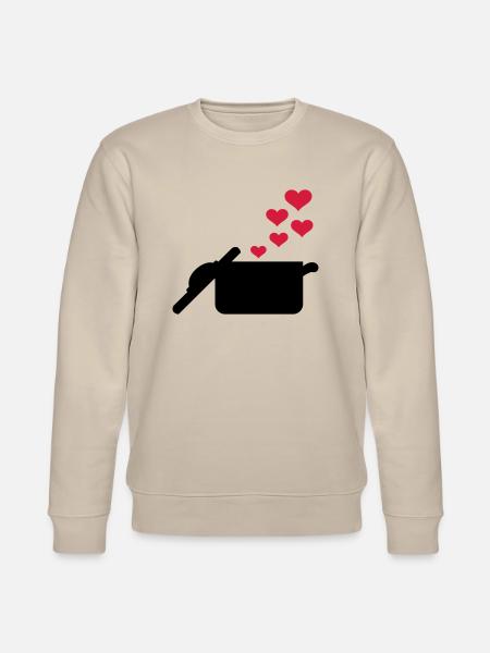 Cooking pot - Stanley/Stella CHANGER Unisex Organic Sweatshirt - beige