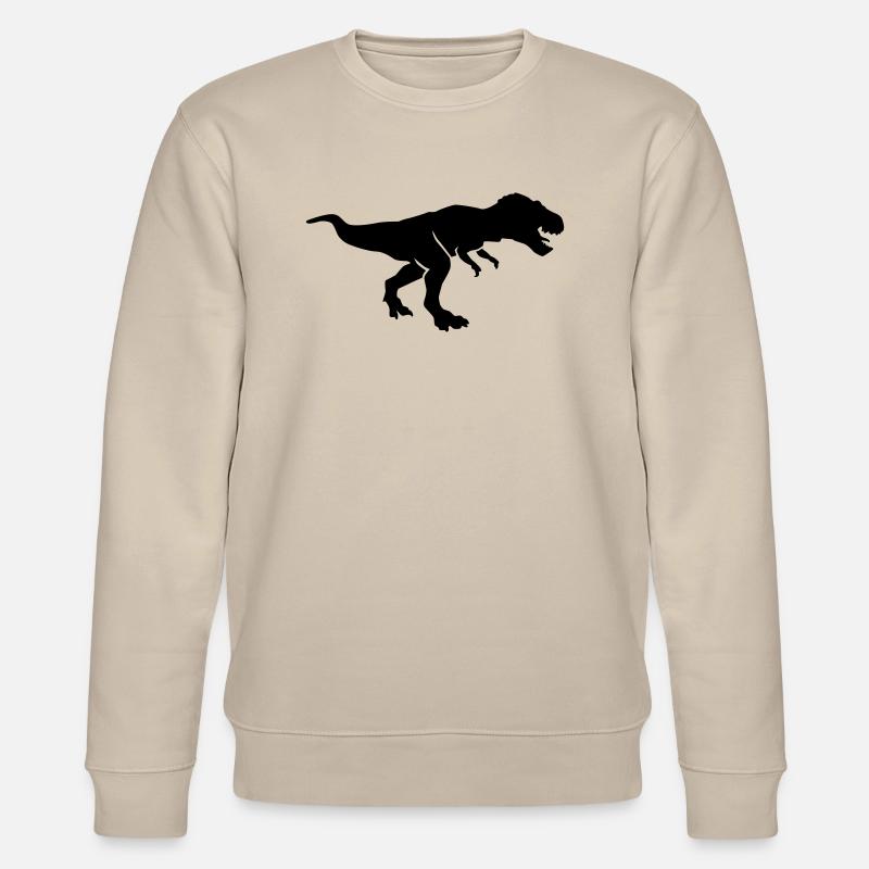 T-Rex - Stanley/Stella Unisex Bio-Sweatshirt CHANGER  - Beige