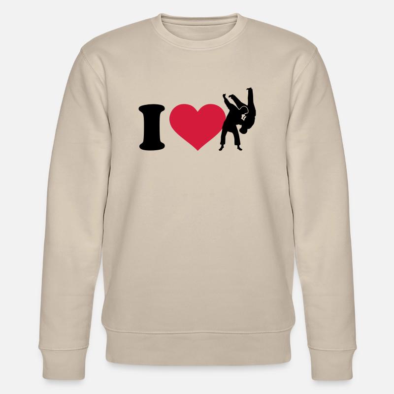 Judo - Stanley/Stella Unisex Bio-Sweatshirt CHANGER - Beige