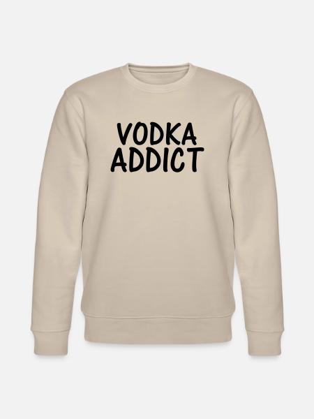 vodka addict - Stanley/Stella CHANGER Unisex Organic Sweatshirt - beige
