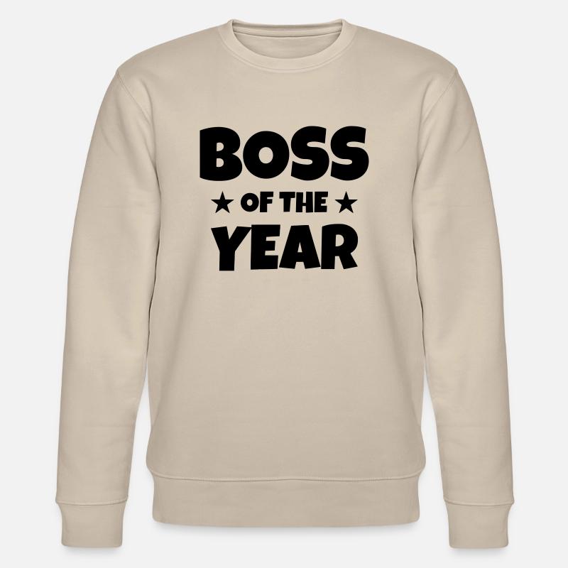 Manager / Chef / Arbeit / Job - Stanley/Stella Unisex Bio-Sweatshirt CHANGER  - Beige