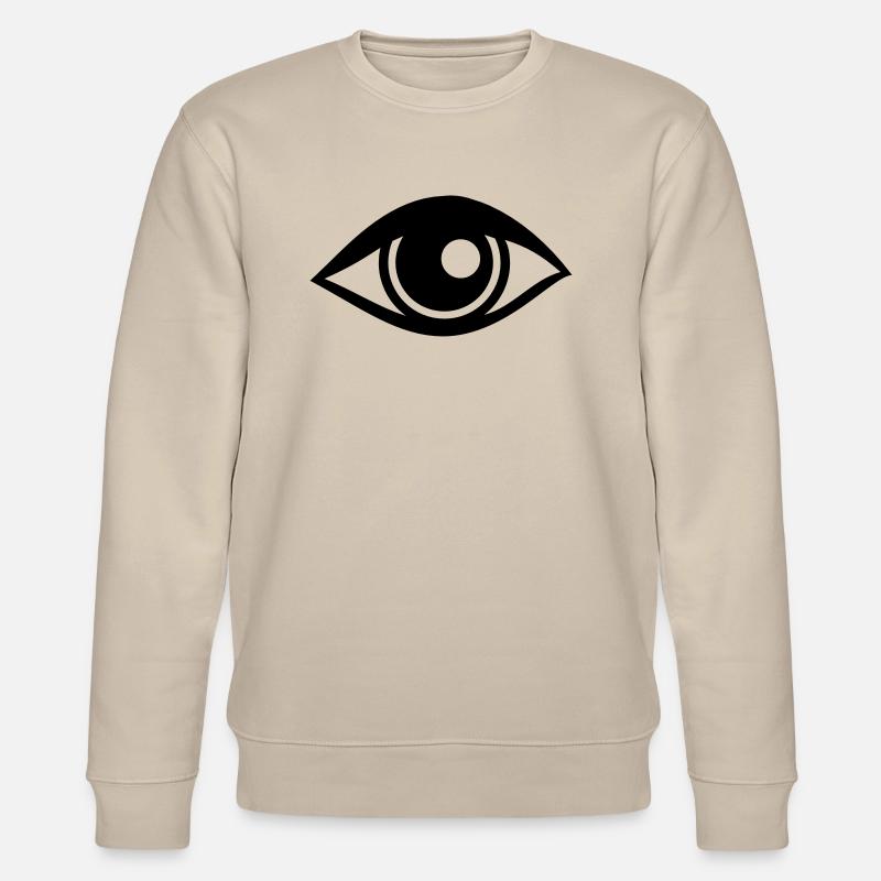 œil - Sweat bio CHANGER Stanley/Stella Unisexe - beige