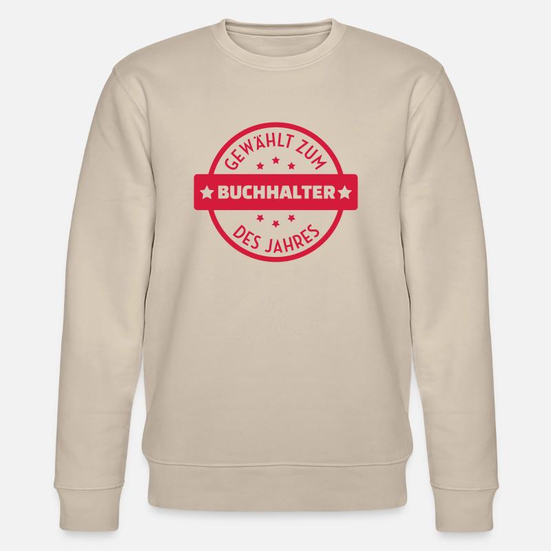 comptable / comptabilité / compter / chiffre - Sweat bio CHANGER Stanley/Stella Unisexe - beige