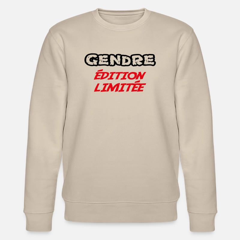 Limited edition GENDRE - Stanley/Stella CHANGER Unisex Organic Sweatshirt - beige