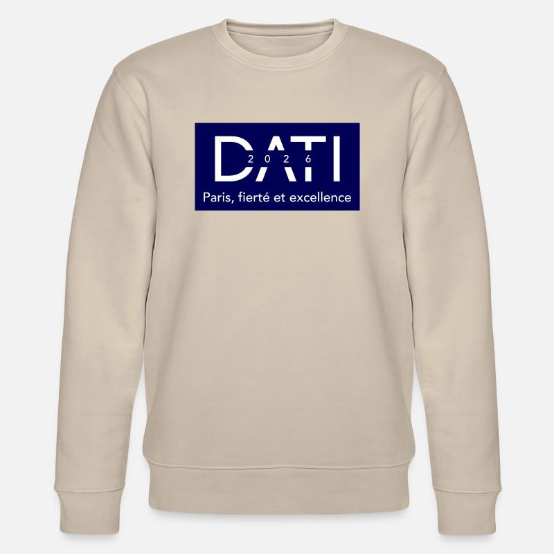 Paris - Dati 2026 - Sweat bio CHANGER Stanley/Stella Unisexe - beige