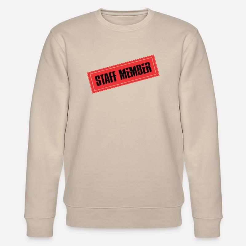 Staff Mitglied - Stanley/Stella Unisex Bio-Sweatshirt CHANGER  - Beige