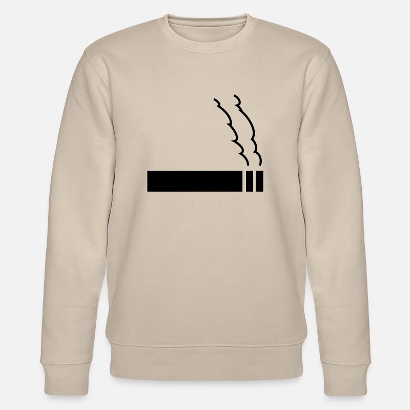 zigarette - Stanley/Stella Unisex Bio-Sweatshirt CHANGER  - Beige