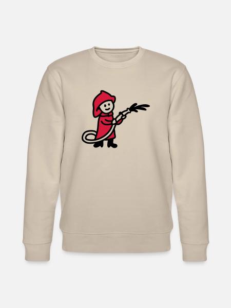 Firefighter - Stanley/Stella CHANGER Unisex Organic Sweatshirt - beige