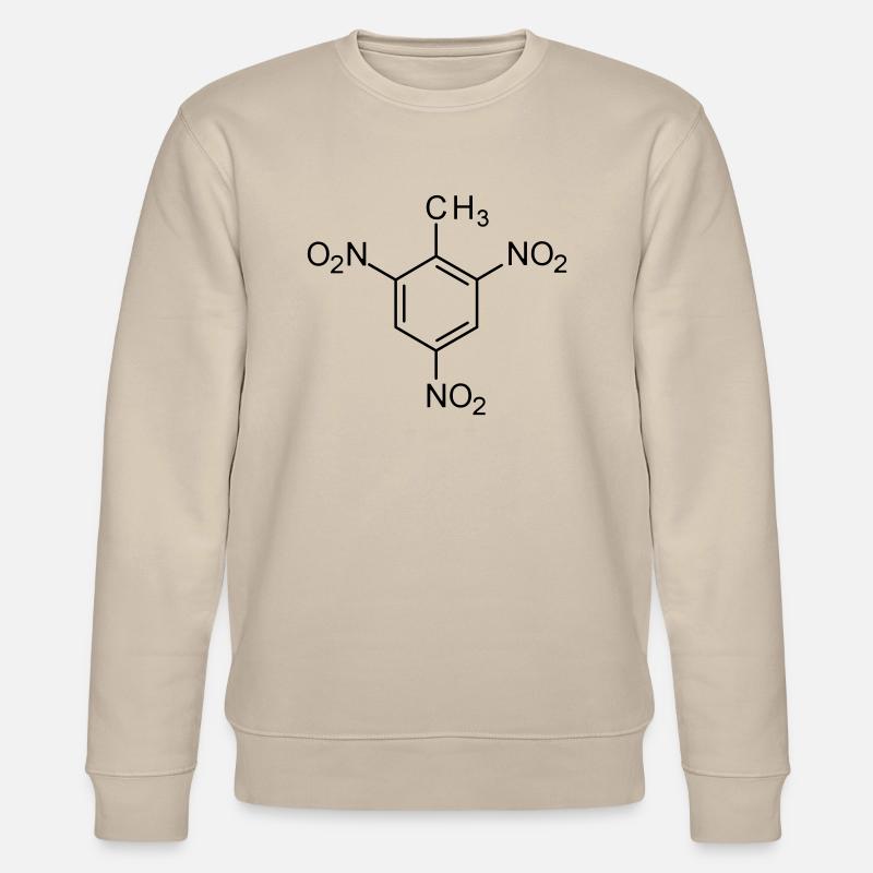 TNT Molecule - Stanley/Stella CHANGER Unisex Organic Sweatshirt - beige