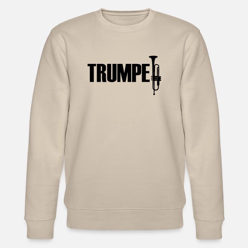 trumpet - Stanley/Stella Unisex Bio-Sweatshirt CHANGER - Beige