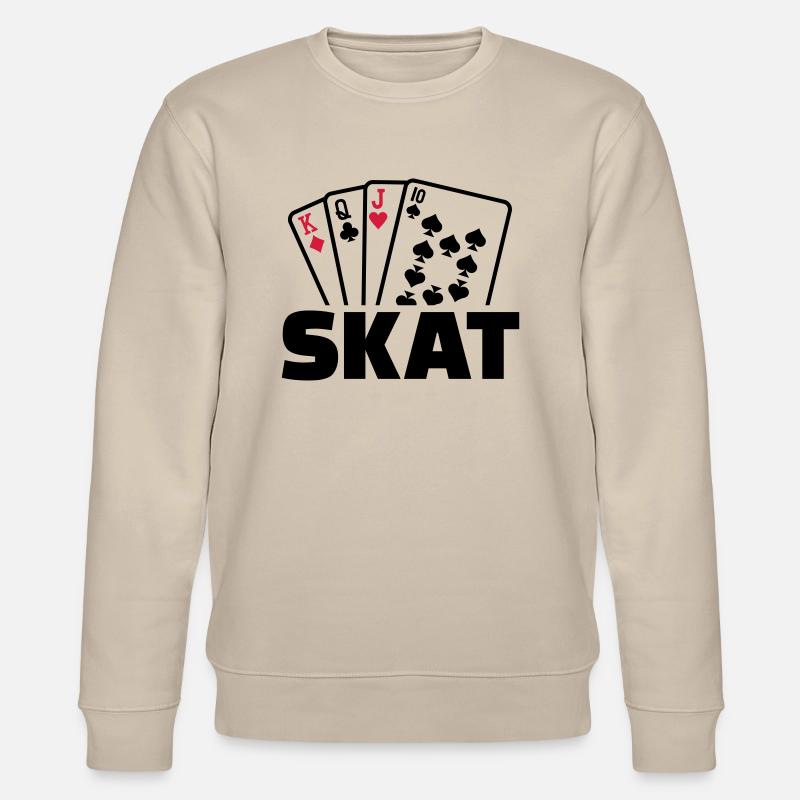 Skat - Stanley/Stella Unisex Bio-Sweatshirt CHANGER  - Beige