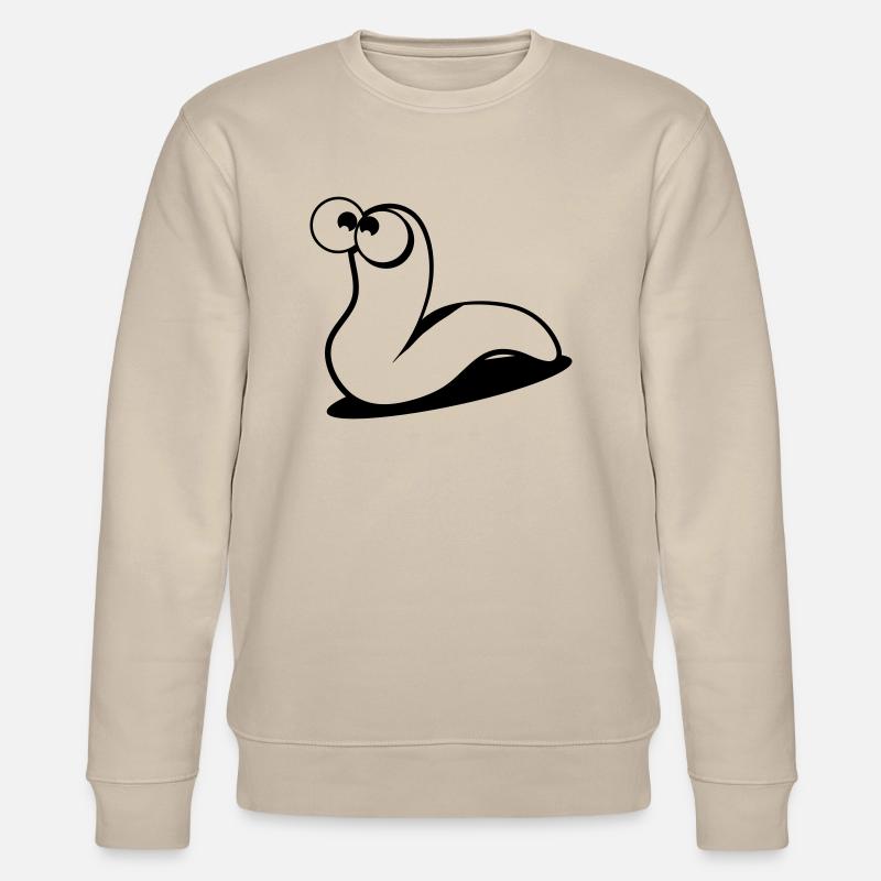 Ver mignon drôle - Sweat bio CHANGER Stanley/Stella Unisexe - beige