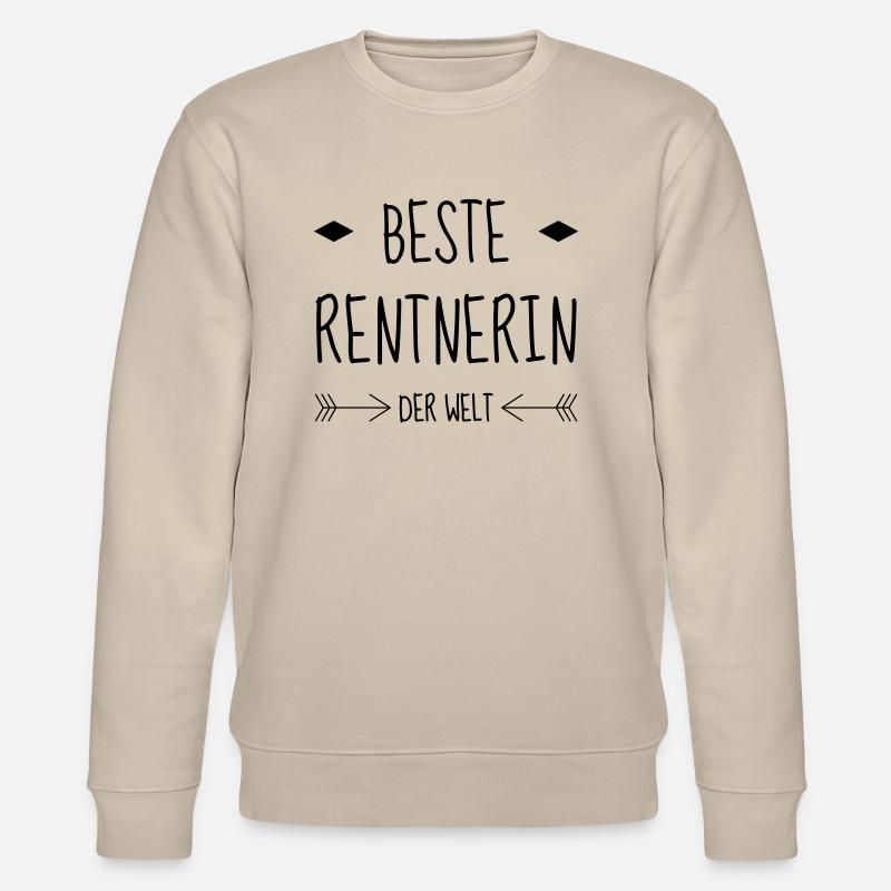 retraite / retraité / retraitée / pension - Sweat bio CHANGER Stanley/Stella Unisexe - beige