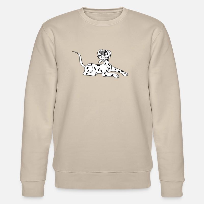 Dalmatiner - Stanley/Stella Unisex Bio-Sweatshirt CHANGER  - Beige