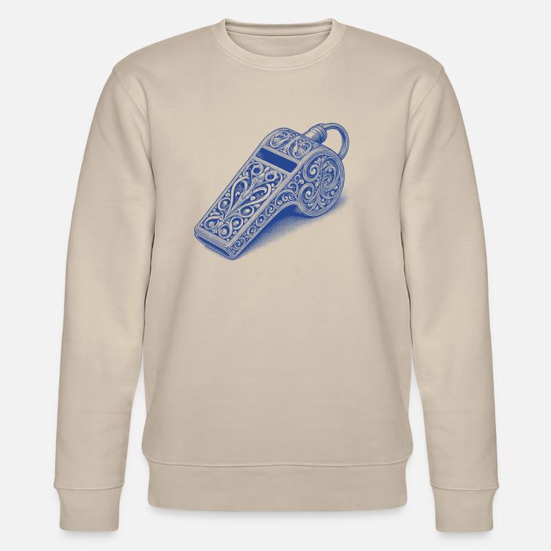 Trillerpfeife - Stanley/Stella Unisex Bio-Sweatshirt CHANGER - Beige