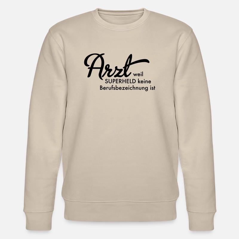 Arzt - Stanley/Stella Unisex Bio-Sweatshirt CHANGER  - Beige